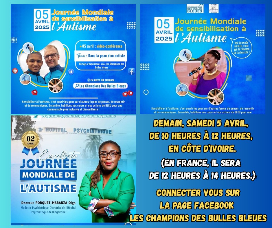JOURNEE MONDIALE DE L'AUTISME