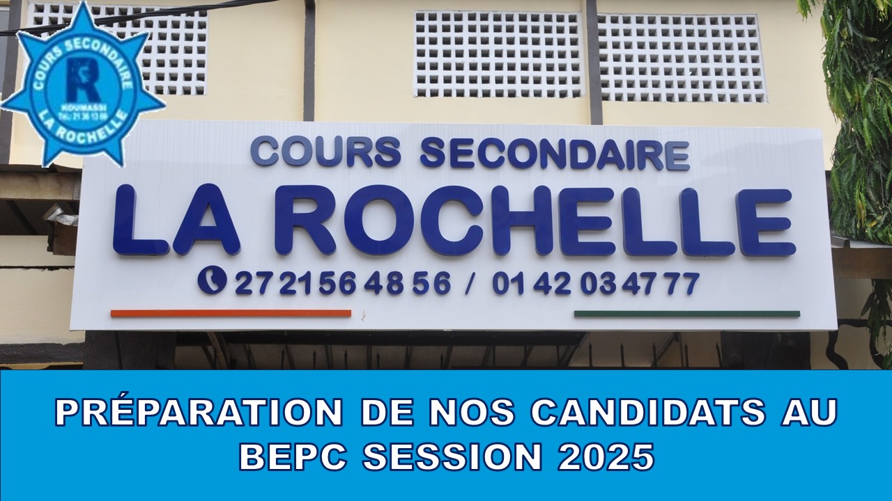 TEST DE PREPARATION AU BEPC 2025